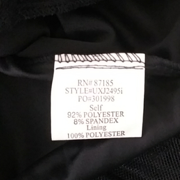 Rub y Rox Black Minidress - Picture 6 of 8